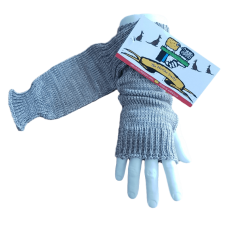 Pure Wool Fingerless Gloves - Oatmeal
