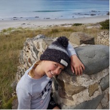  Mixed Wool Blend Beanie | Charcoal Grey |Adult or Child Fit