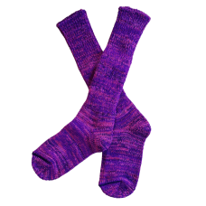 Pure Merino Wool Socks - Pinks & Purples