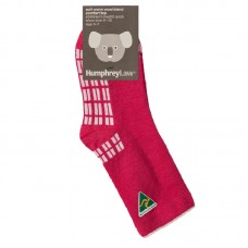 Children's Health Socks | Red and White Trim |Humphrey Law