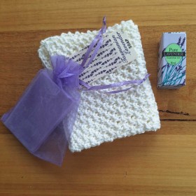 Tasmanian Lavender Gift Pack | Soap, Lavender Oil, Facecloth