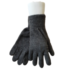 Possum Fur & Merino Wool Gloves | Charcoal Grey